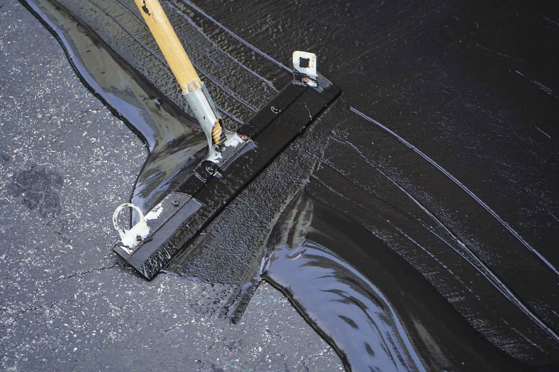 Asphalt paving process