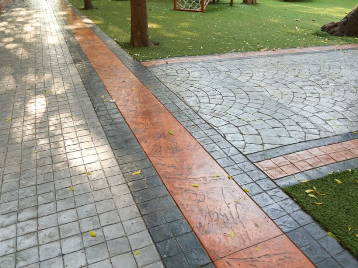 stamped concrete
